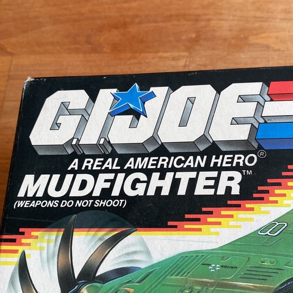 Vintage 1988 GI JOE Mudfighter with Dogfight Action Figure in Box Hasbro - Picture 2 of 13